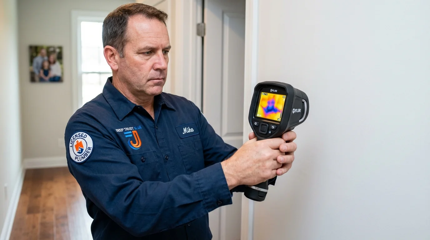 Thermal imaging leak detection by Johns Plumbing LLC in Buena Vista